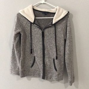 Gray Zip up